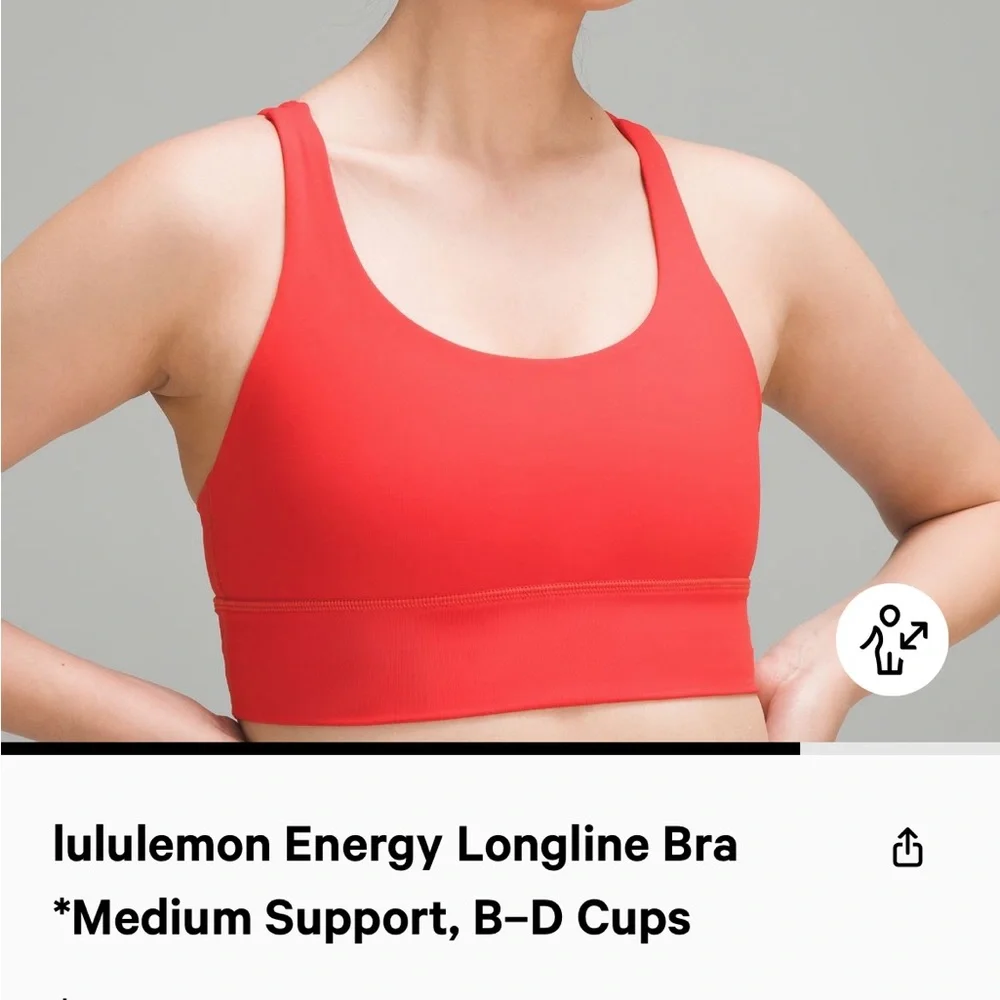 lululemon athletica Purple and Black Sports Bra - Picture 5 of 6